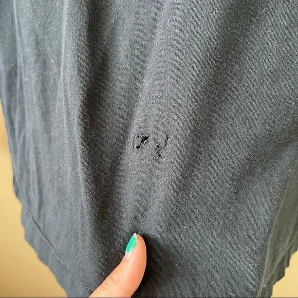 ✨ Harley Davidson Women’s Black long Sleeve Top Hollywood California XL - Picture 7 of 9